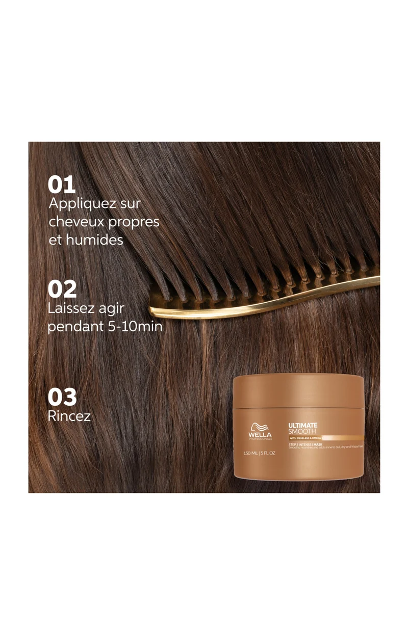 Masque - Ultimate Smooth - Cheveux secs, ternes ou frisés