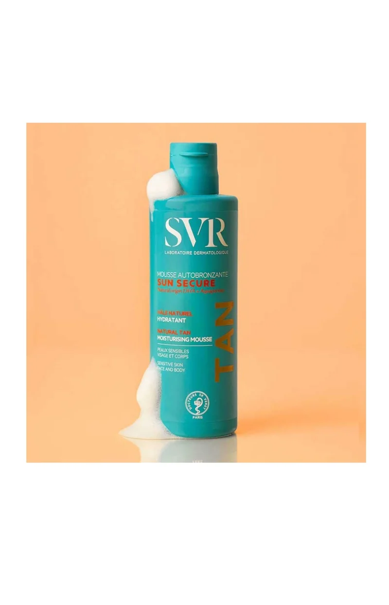 Mousse autobronzante hydratante - Sun Secure - Peaux sensibles - 150 ml