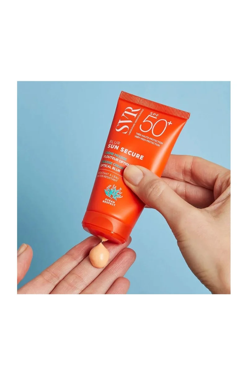 Crème solaire mousse SPF 50+ - Sun Secure - Visage - 50 ml