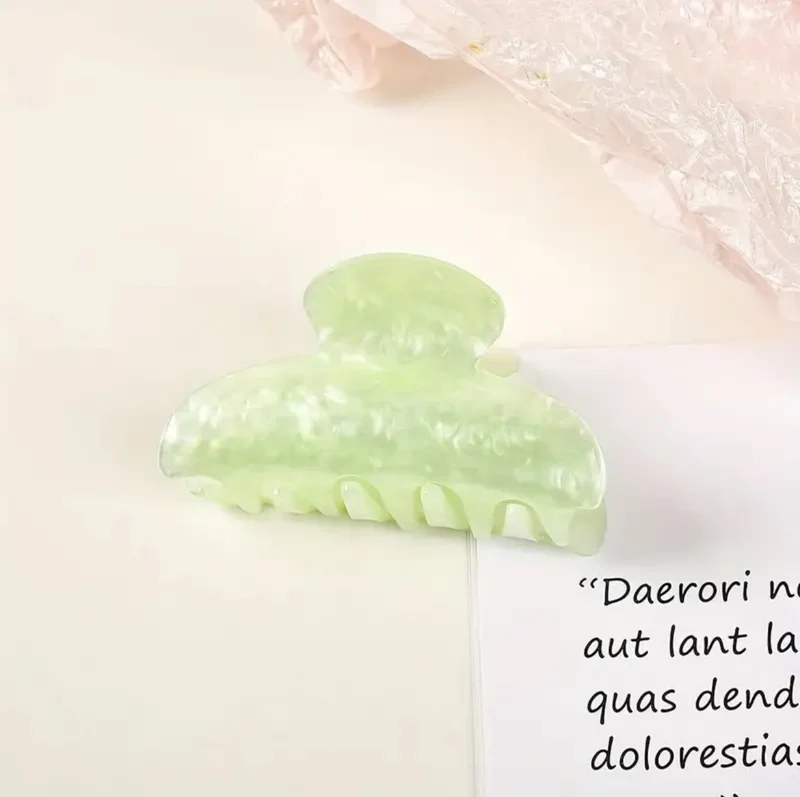Pince À Cheveux Acétique Sucrée Minimaliste Pour Femmes