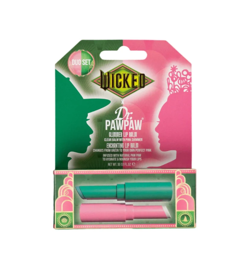 Dr. Pawpaw Set Wicked Enchanting Rosa 3 g + Wicked Glimmer 3 g — Balsamo labbra