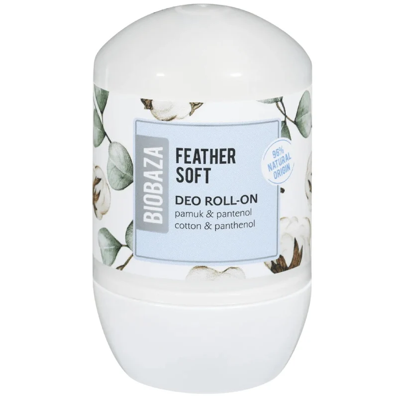Biobaza Piuma Morbida Cotone 50 ml — Deodorante roll on donna