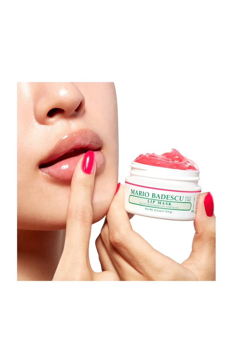 Masque Lèvres Watermelon & Basil - Hydratation Intense Nuit & Jour - 14g