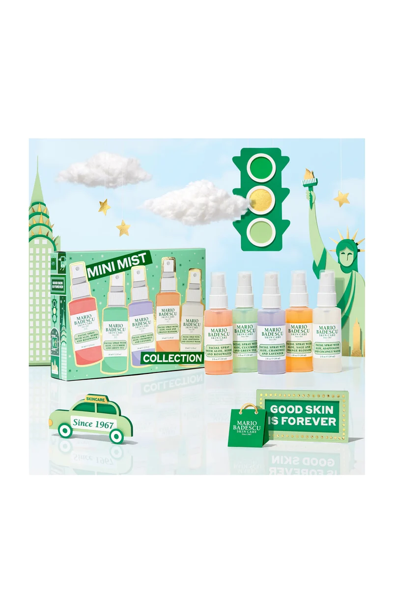 Coffret Mini Mist Collection - 5 Brumes Visage - 59ml x 5