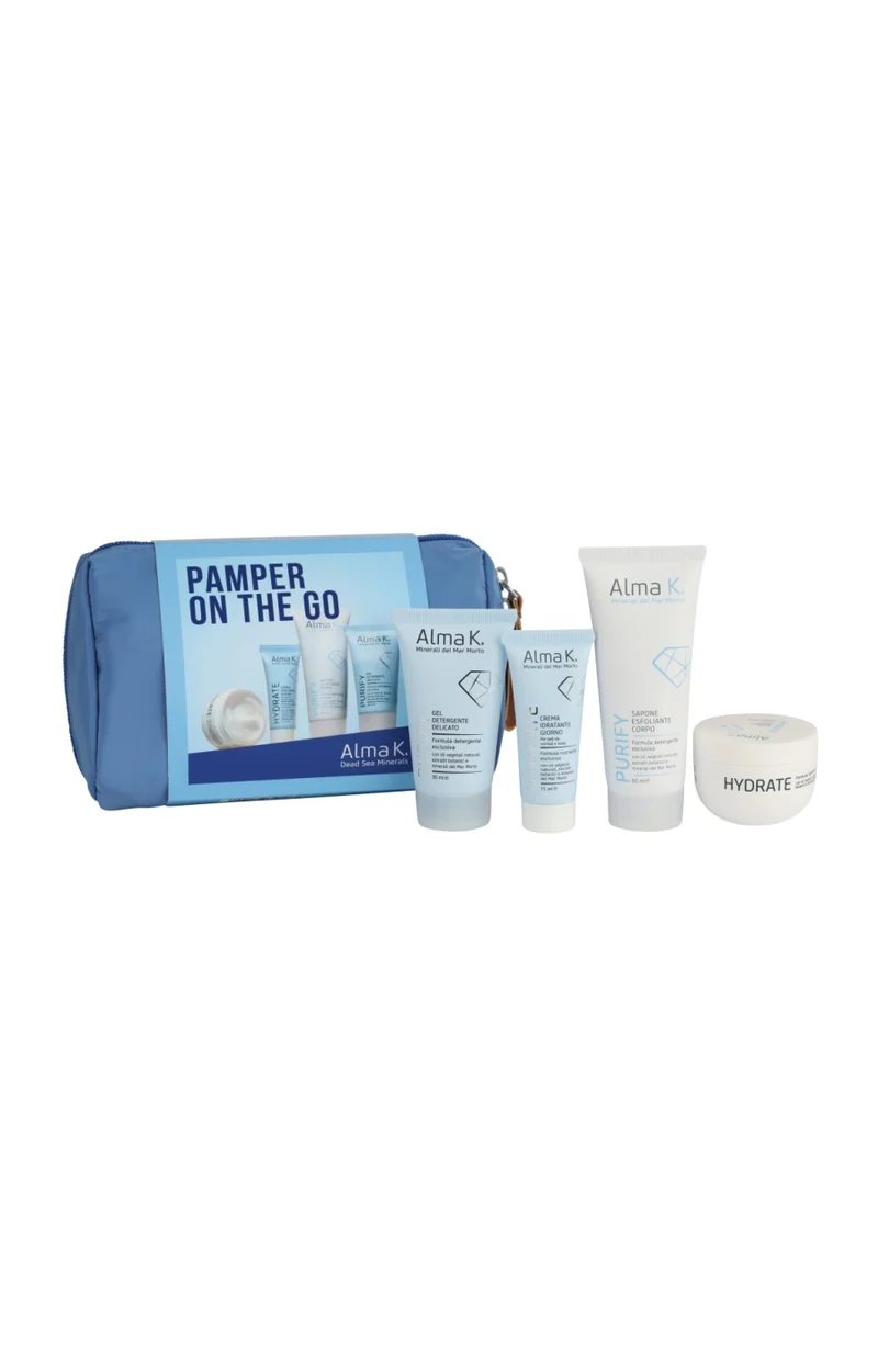 Trousse de toilette - Pamper On the Go - 5 produits