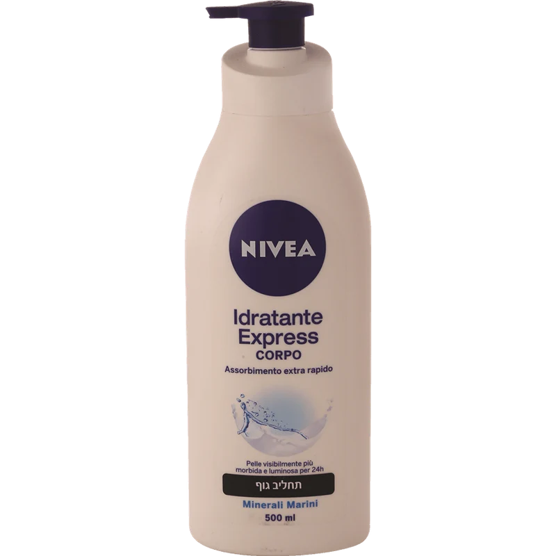 Nivea Crema Corpo Idratante Express Pelle Normale Secca 500 ml — Crema corpo