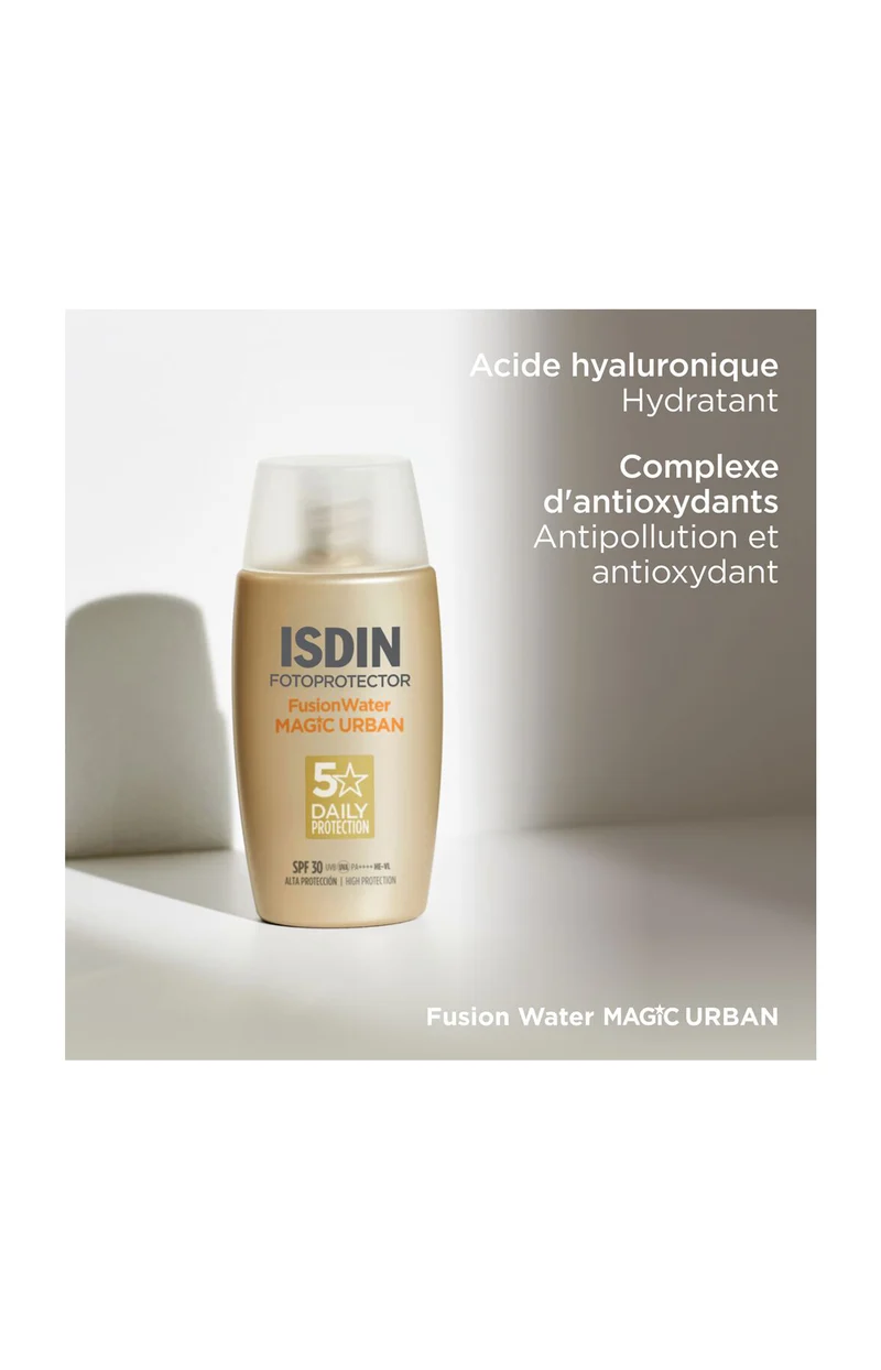 Fluide solaire SPF 30 - Magic Urban - Visage - 50 ml