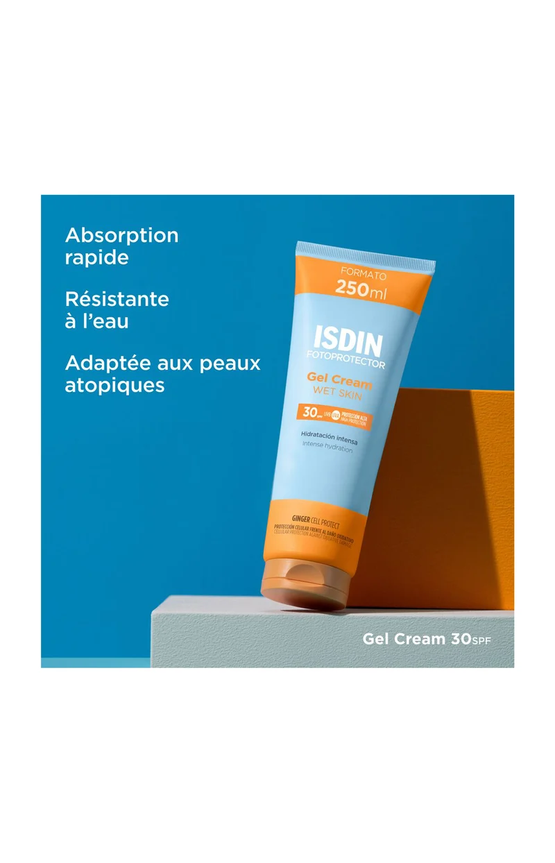 Gel-crème solaire SPF 30 - Gel Cream - Corps - 250 ml