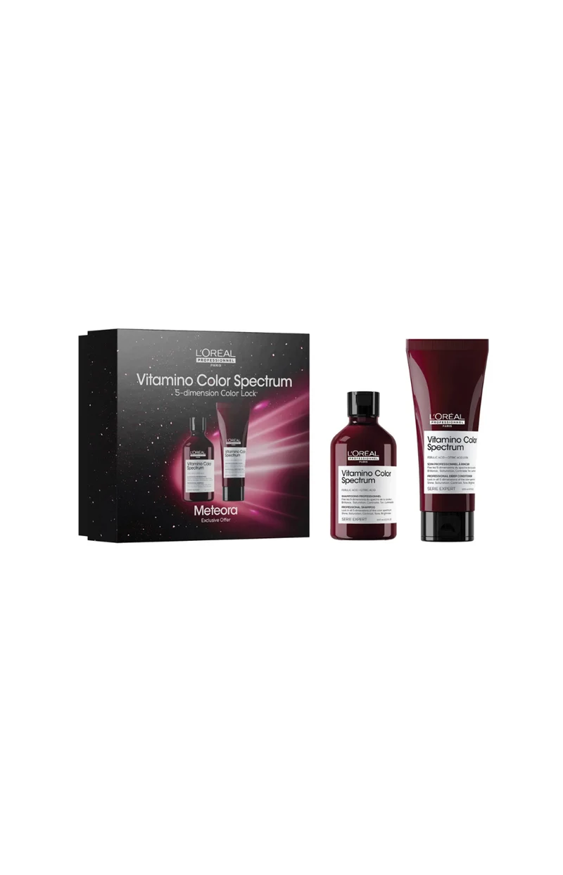 Coffret soins cheveux - Vitamino Color Spectrum - Cheveux colorés - 2 produits
