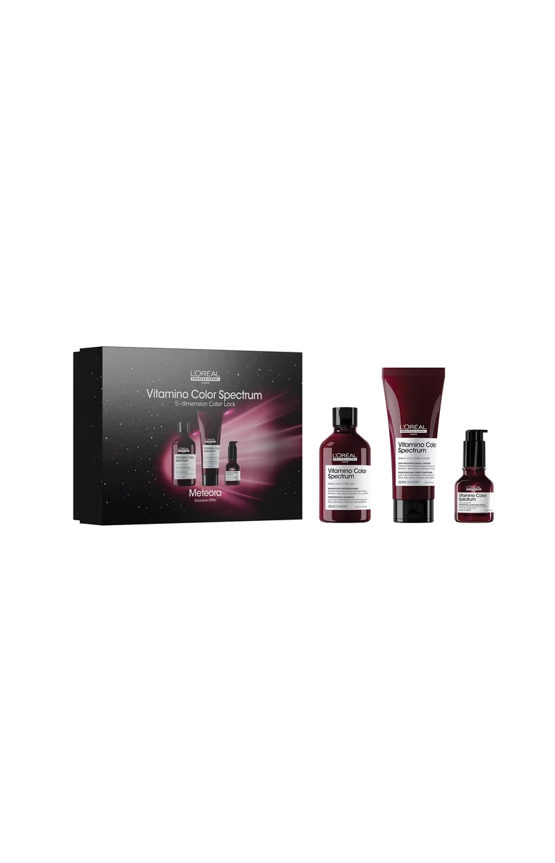 Coffret soins cheveux - Vitamino Color Spectrum - Cheveux colorés - 3 produits