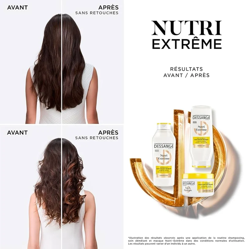 Dessange Nutri-Extrême Après-Shampooing Crème Anti-Dessèchement