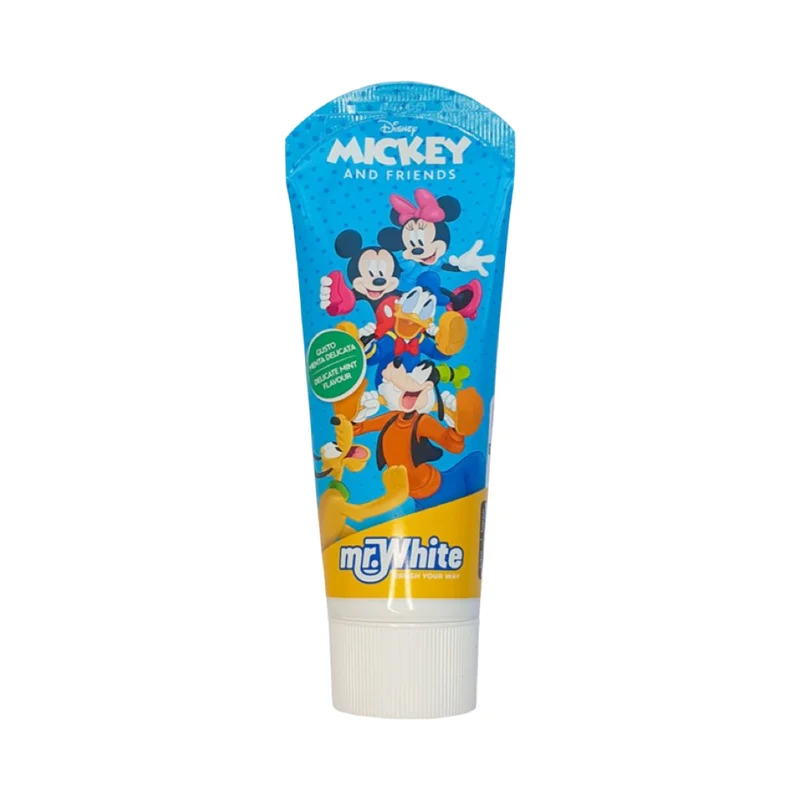 Mr.White Disney Mickey Toothpaste Dentifrice Pour Enfants