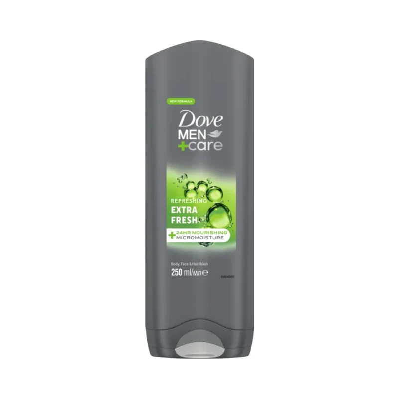 Dove Men+Care Extra Fresh Gel Douche Corps Et Visage