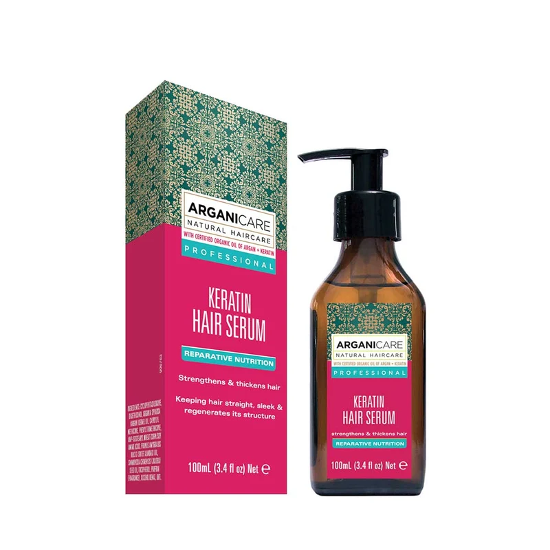 Arganicare Keratin Siero capelli nutriente e rinforzante 100 ml — Siero capelli