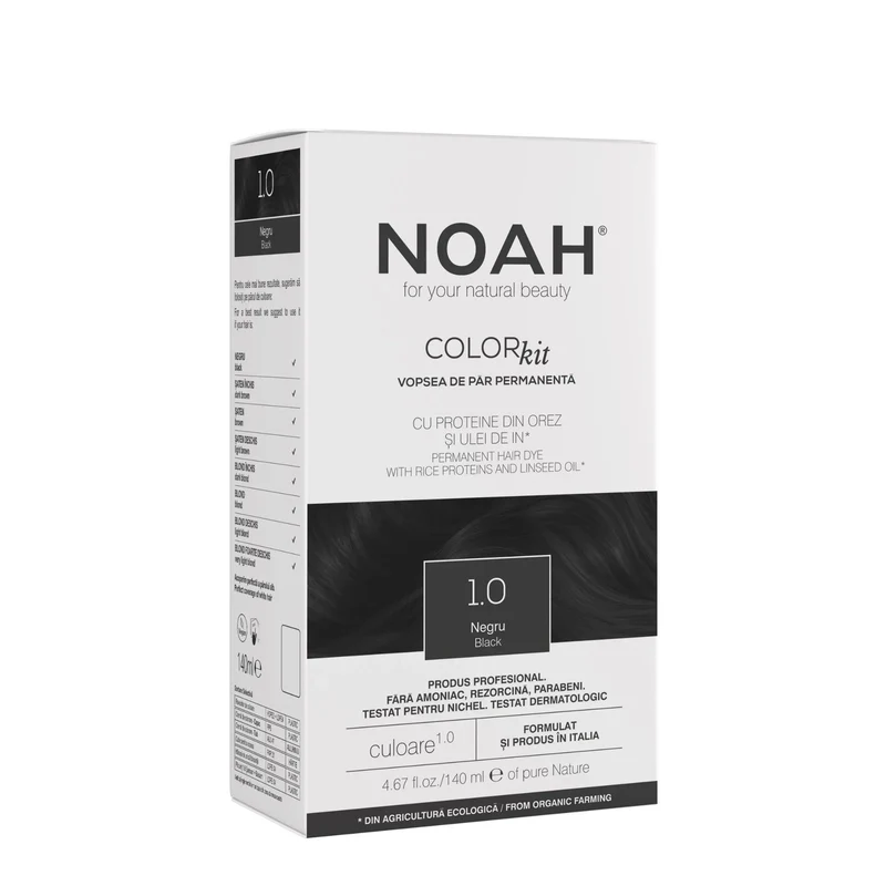 Noah Colorazione permanente capelli 1.0 Nero 140 ml — Colorazione capelli