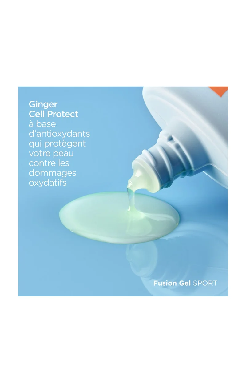 Gel solaire SPF 50 - Fusion Gel Sport - Corps - 100 ml