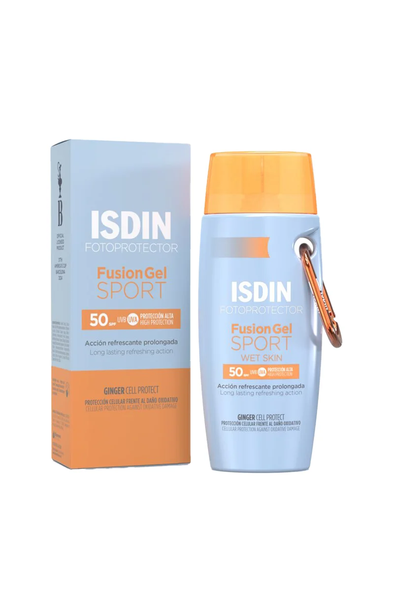 Gel solaire SPF 50 - Fusion Gel Sport - Corps - 100 ml