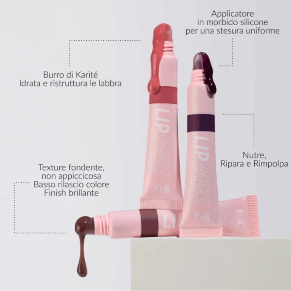 Mulac Lip Melt Maschera Burro Labbra 63 Care Mellow — Maschera labbra