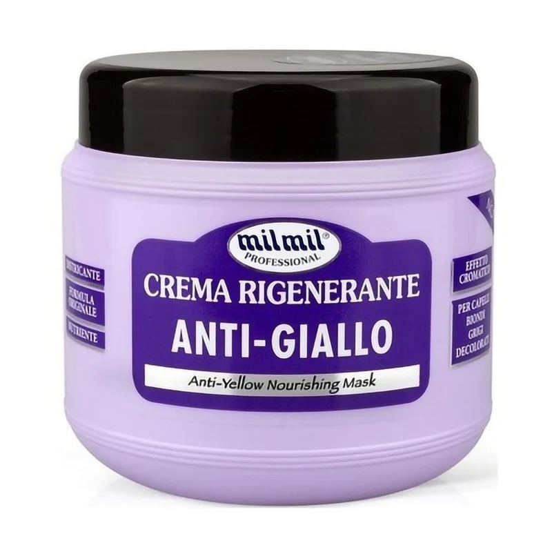 Mil Mil Anti Giallo 750 ml — Crema Rigenerante Capelli