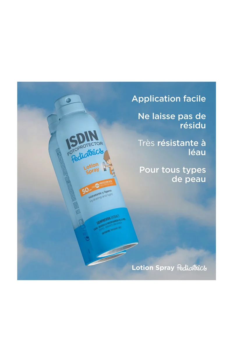 Spray solaire SPF 50 - Pediatrics Lotion Spray - Corps - 250 ml - Enfant