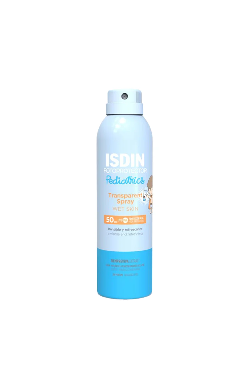 Spray solaire transparent SPF 50 - Pediatrics Wet Skin - Corps - 250 ml - Enfant