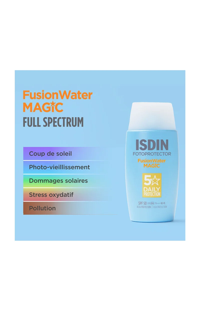 Fluide solaire SPF 50 - Magic - Visage - 50 ml