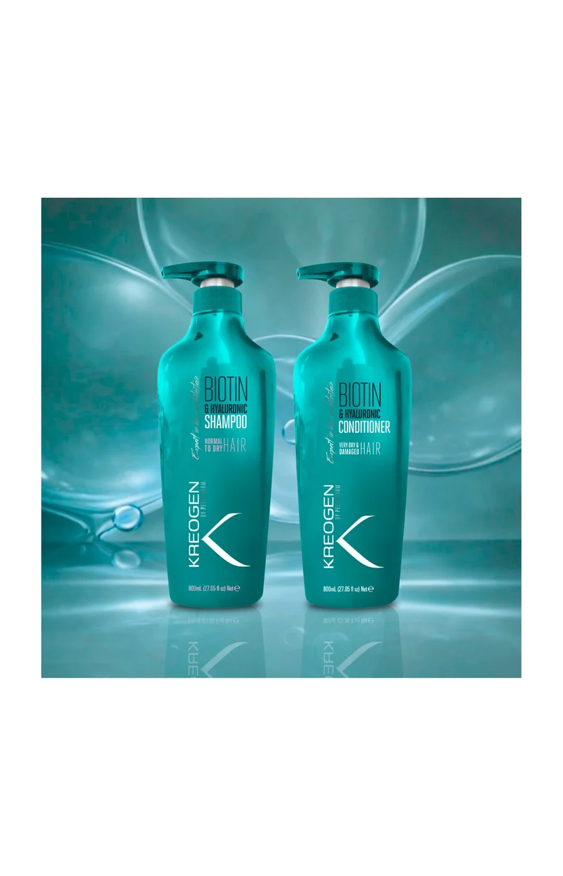 Shampoing & après-shampoing revitalisants - Biotine - Cheveux secs et abîmés