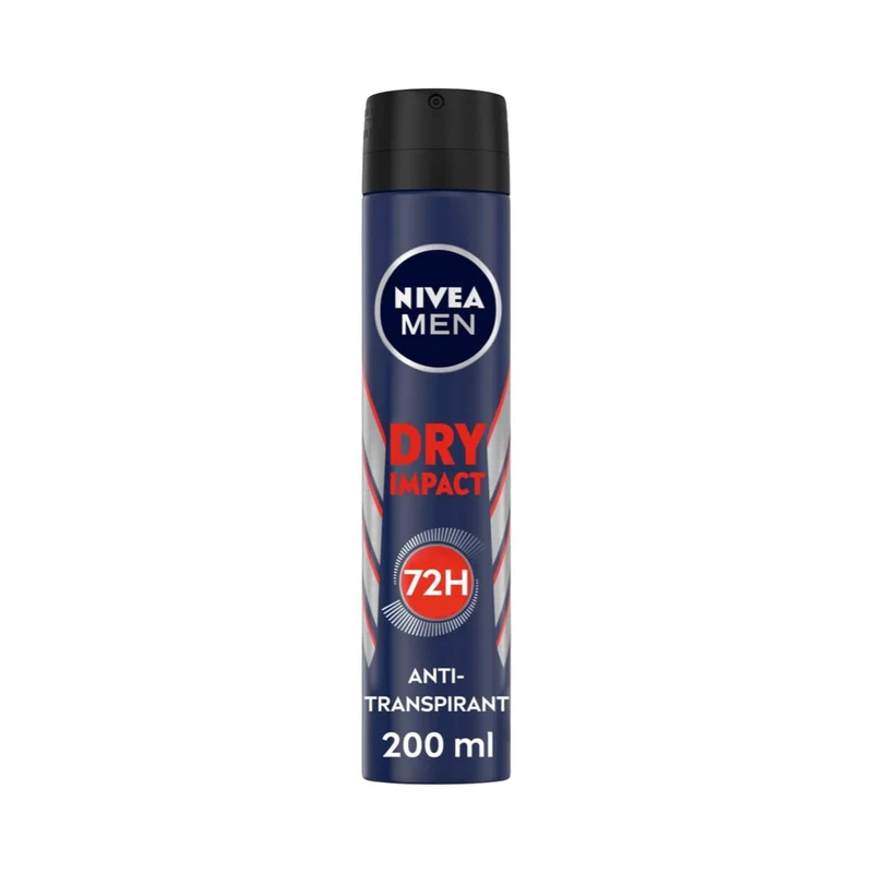 Nivea Men Déodorant Spray Dry Impact Efficace 72 H Anti-Transpirant Spray