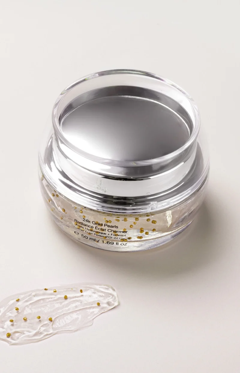 Soin hydratant & éclatant - Perles d'or 24 carats - 50 ml