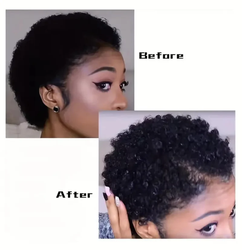 Éponge À Gros Trous Pour Cheveux Éponge Torsadée Brosse Éponge Magique Éponge À Cheveux Afro Pour Boucles
