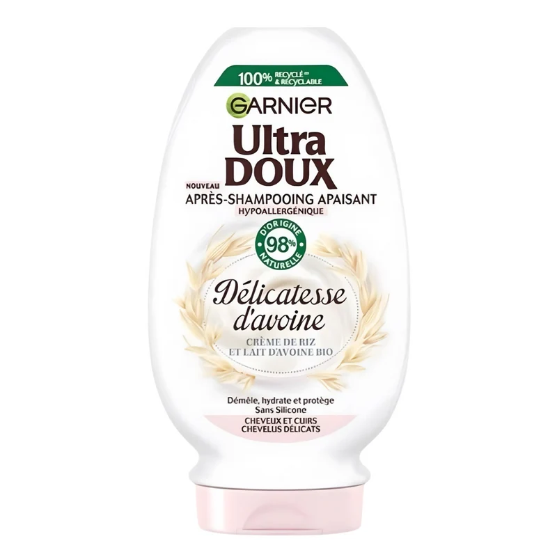Garnier Ultra Doux Après-Shampoing Hydratant Délicatesse
