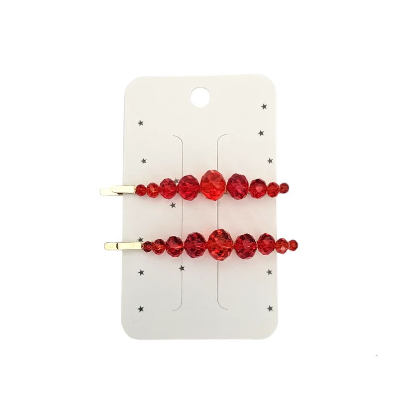 Glitter Basic Hair Clips Barrettes Pour Femmes Filles Décorations Décontractées Scolaires De Fête 2Pcs