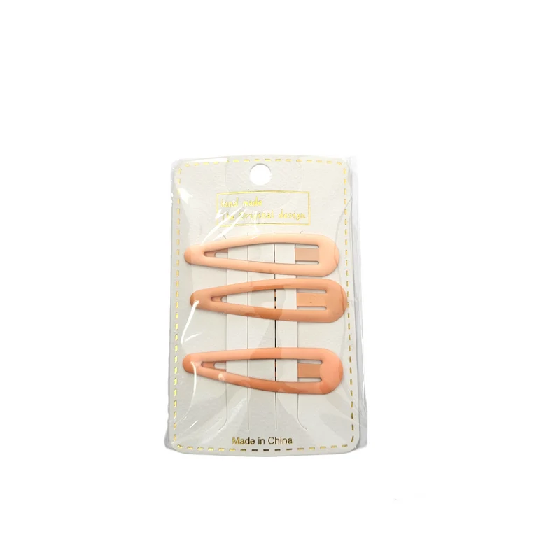 Glitter Basic Hair Clips Barrettes Pour Femmes Filles Décorations Décontractées Scolaires De Fête 3Pcs