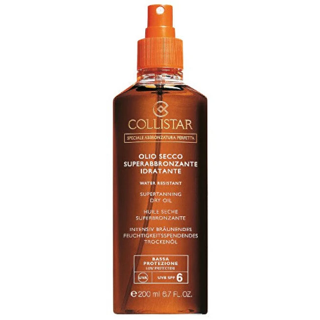 Collistar Perfect Olio secco abbronzante SPF6 200 ml — Olio secco abbronzante