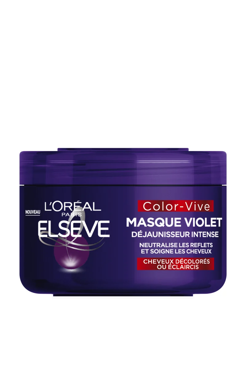 Masques violets - Color Vive - Déjaunisseur Intense - 2 x 250 ml
