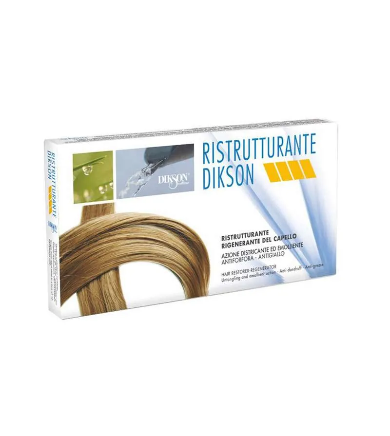 Dikson Trattamento rigenerante capelli 12 fiale Trattamento