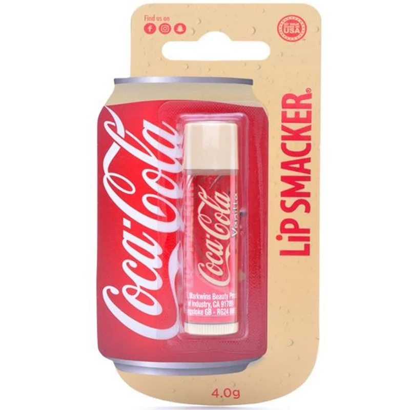 Lip Smaker Balsamo Labbra Coca Cola Vaniglia 4 gr — Balsamo labbra