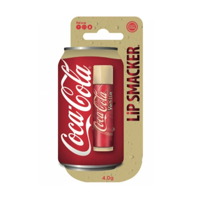 Lip Smaker Balsamo Labbra Coca Cola Vaniglia 4 gr — Balsamo labbra