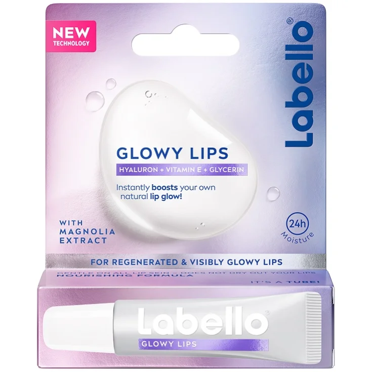 Labello Glowy Lips Magnolia 10 ml — Balsamo labbra