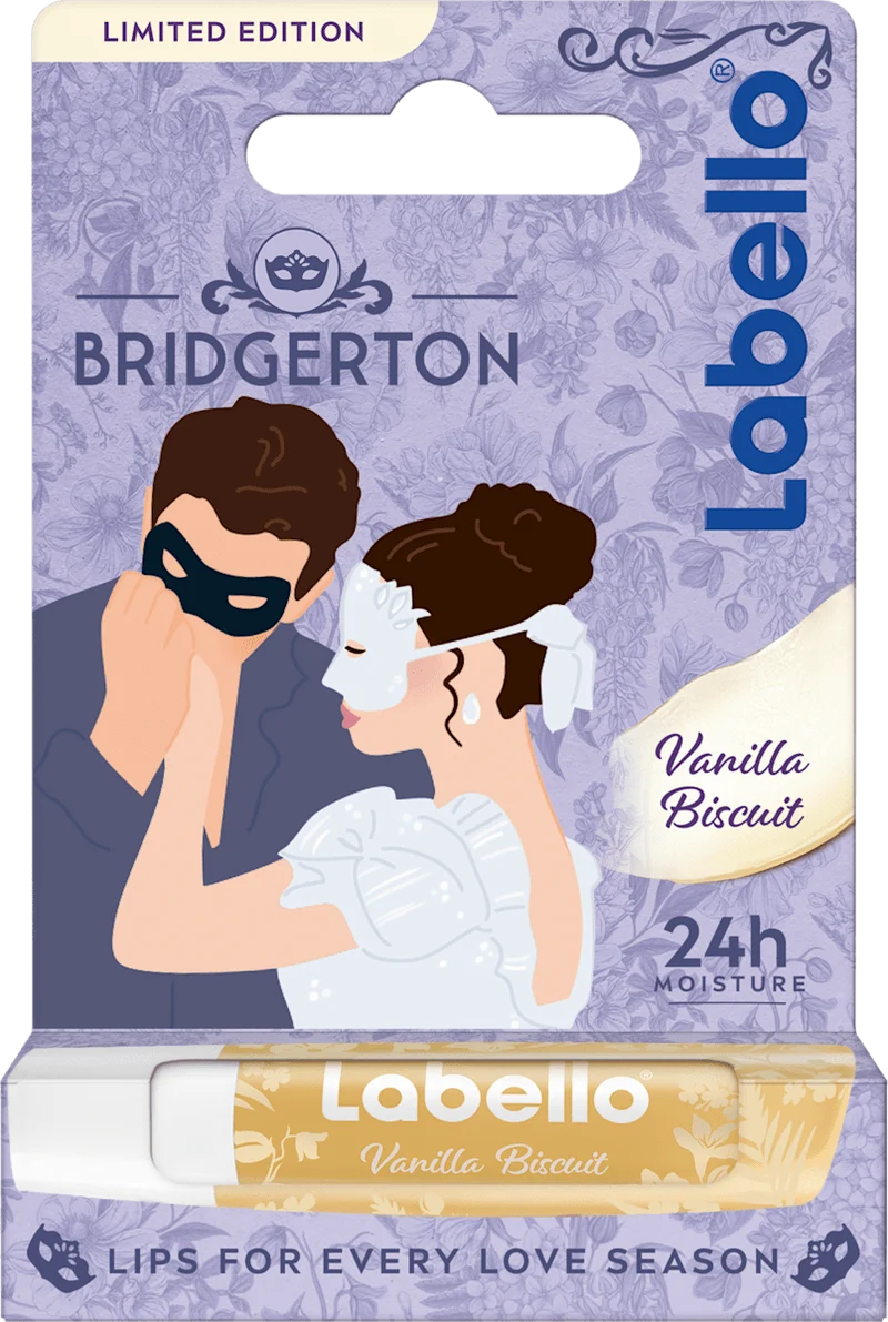 Labello Bridgerton Vanilla Biscuit 5,5 ml — Balsamo labbra