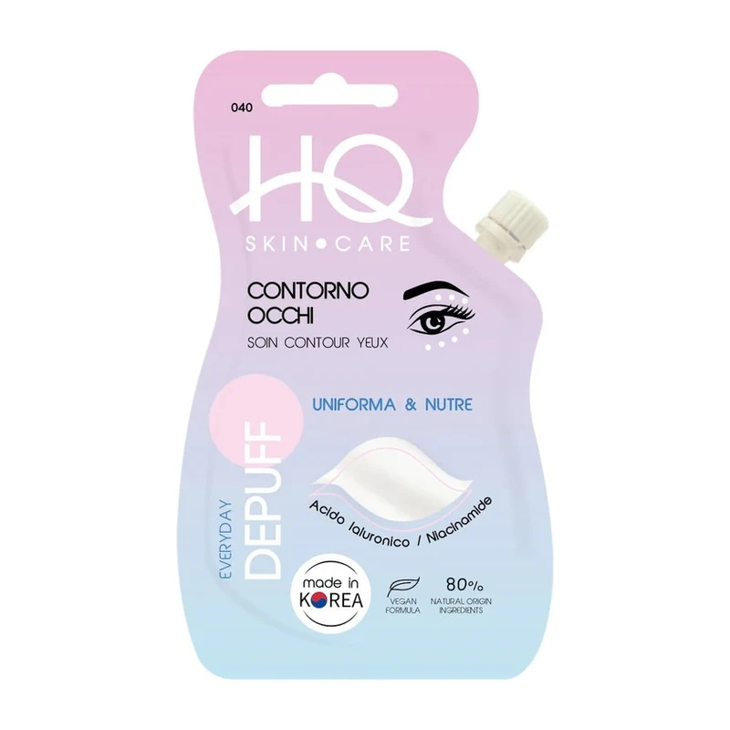 Hq Cosmetique Contorno Occhi Idratante Anti-età Con Acido Ialuronico E Niacinamide 15 ml — Contorno occhi