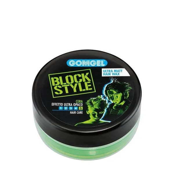Gomgel Block Style Cera Effetto Opaco 100 ml — Cera styling