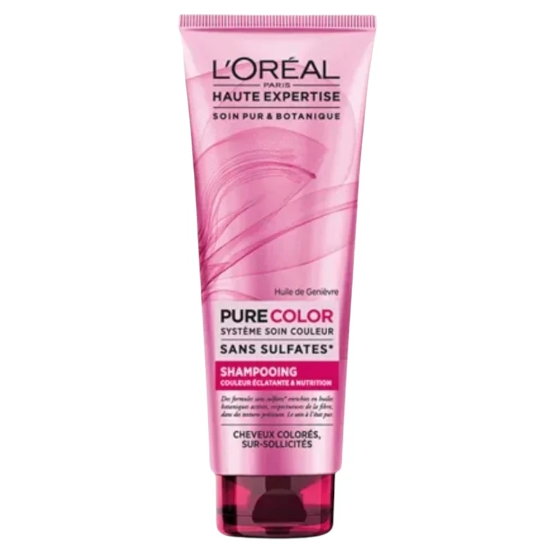 L'Oréal Paris Haute Expertise Soin Pur & Botanique Pure Color Syste Soin Couleur Sans Sulfates Shampoing
