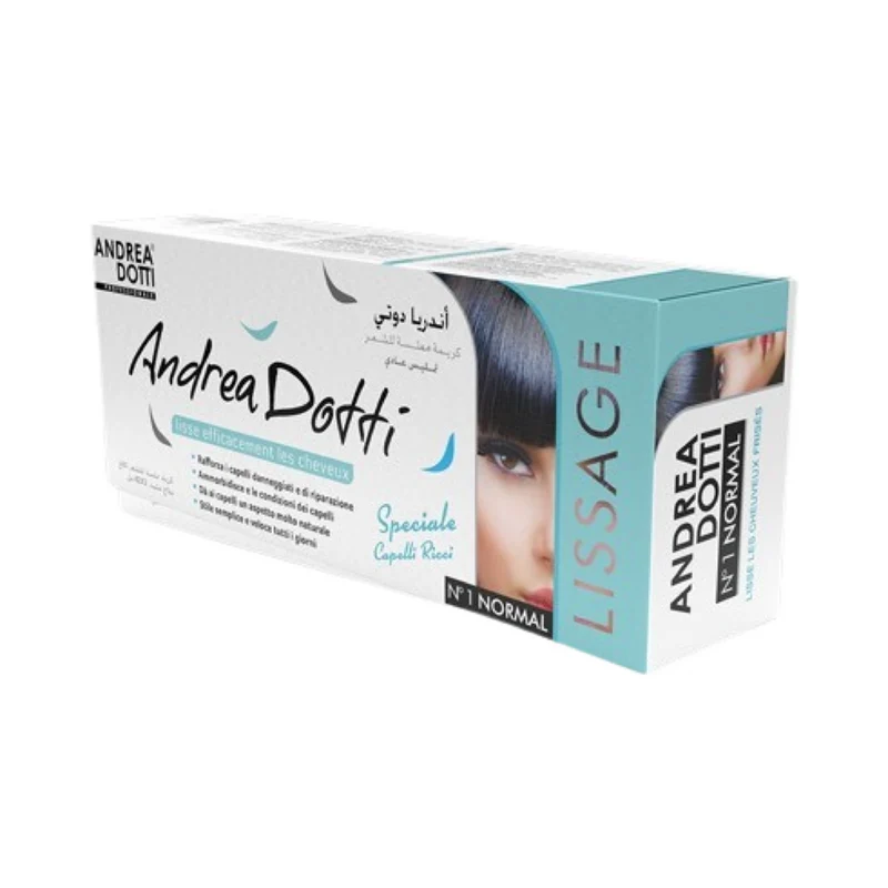 Andrea Dotti Crème Défrisante Lisse Efficacement Les Cheveux N°1 Normal
