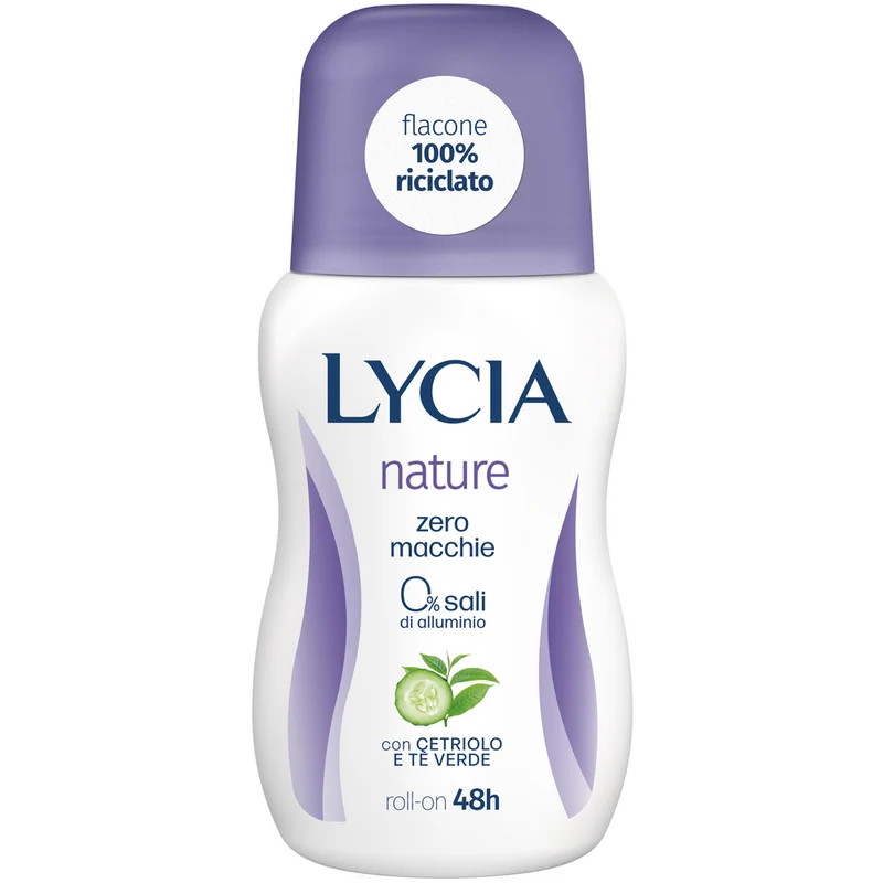 Lycia Deo Nature Roll On Senza Sali Di Alluminio 50 ml — Deodorante roll-on