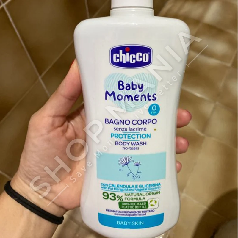 Chicco Baby Moments Bagno Corpo Protection 0m+ 500 ml — Bagnoschiuma per bambini