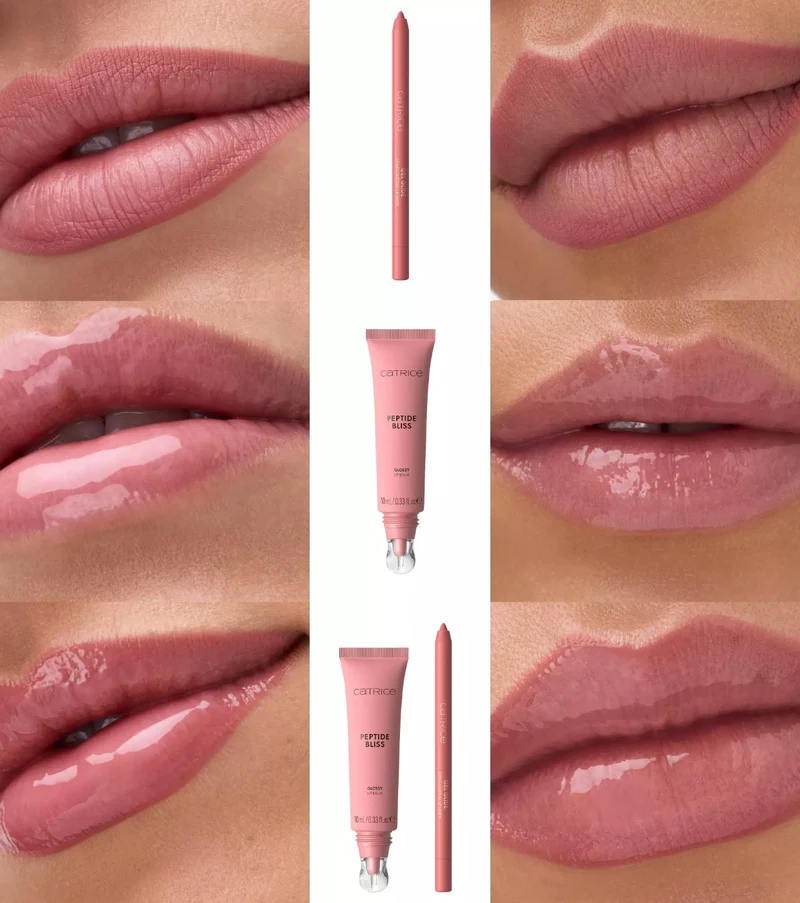 Catrice Peptide Bliss Glossy Lip Balm 10 life in rosé — Balsamo labbra