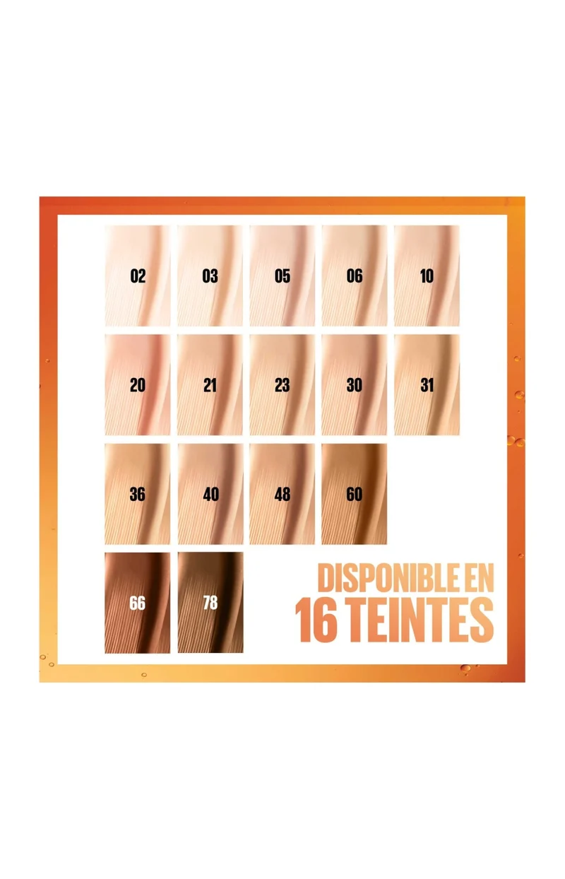 Fond de teint liquide - Superstay 24h Vitamine C