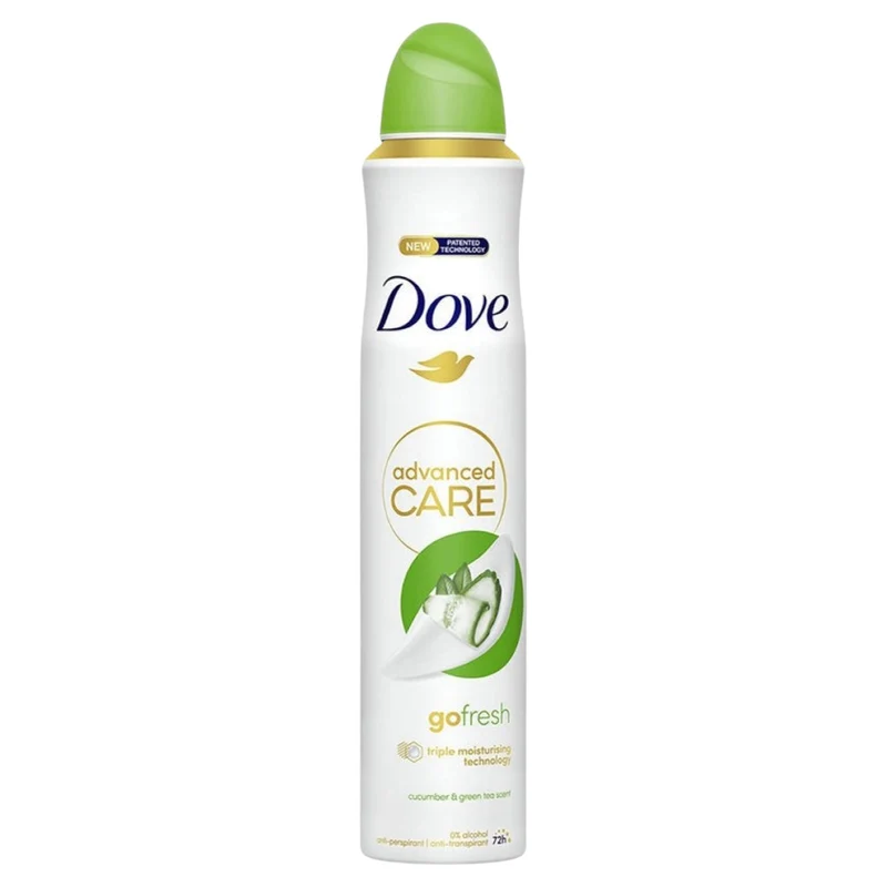 Dove Advanced Care Go Fresh Spray Déodorant Anti-Transpirant 72H