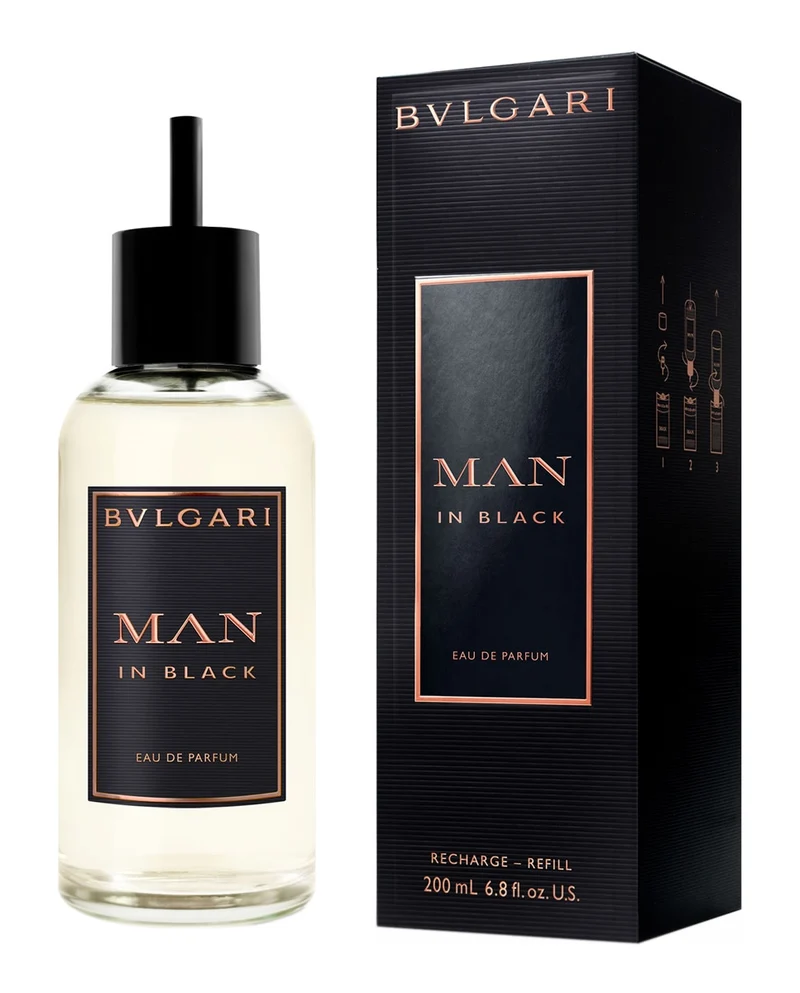 Bulgari Man In Black Eau de Parfum 200 ml ricarica — Eau de Parfum
